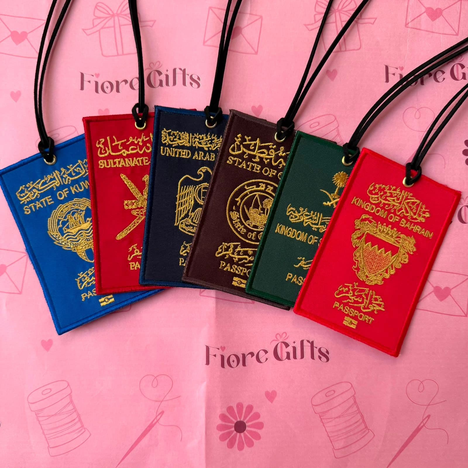 Passport Car Charm